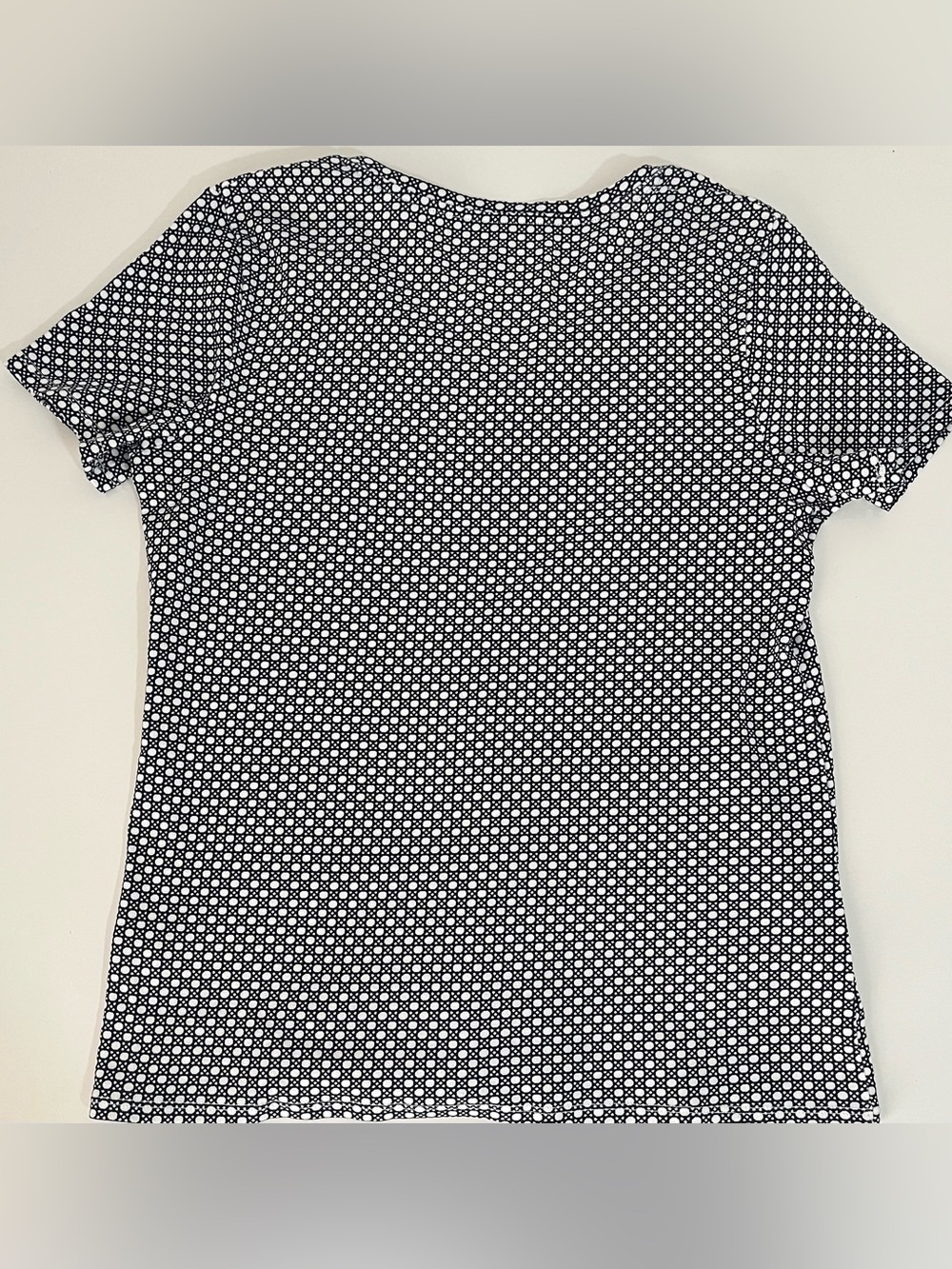Croft & Barrow 2 Top Bundle Women's Medium 100% Cotton Navy White Stripe - Picture 11 of 11